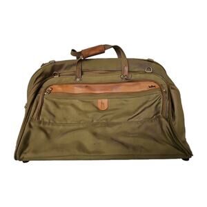 VINTAGE Hartmann Nylon Leather Business Carry On Travel Weekender Overnight Bag